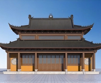 Chinese Style Ancient Architectural Buildings-ID:433897973