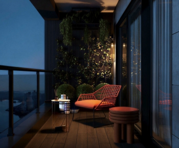 Modern Balcony-ID:318329108