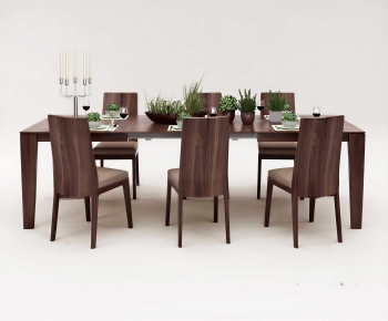 Modern Dining Table And Chairs-ID:963783984