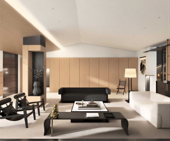 Modern A Living Room-ID:410087112