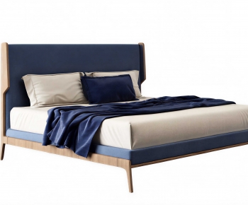 Modern Double Bed-ID:470840924