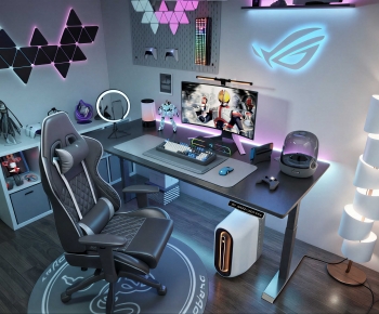 Modern Esports Tables And Chairs-ID:288294085