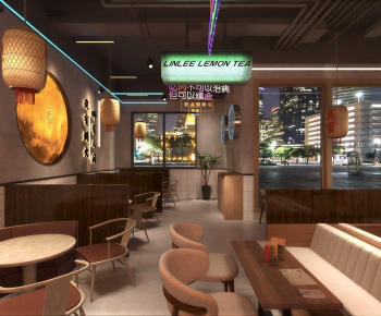 Industrial Style Hot Pot Restaurant-ID:403803115