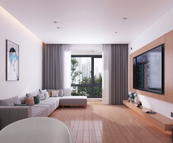 Modern A Living Room-ID:194093941