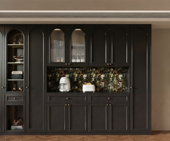 French Style Wine Cabinet-ID:604868893