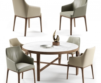 Modern Dining Table And Chairs-ID:869760532
