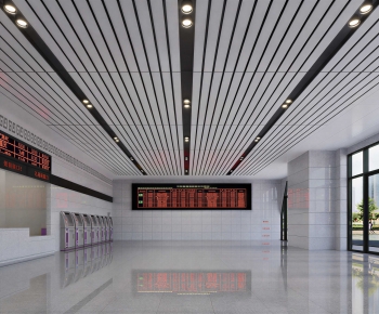 Modern Office Reception Desk-ID:469952114