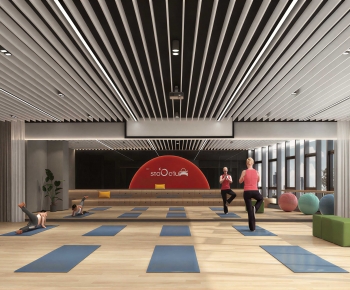Modern Yoga Room-ID:670137881