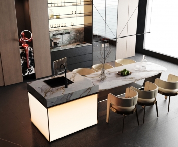 Modern Dining Table And Chairs-ID:530263905