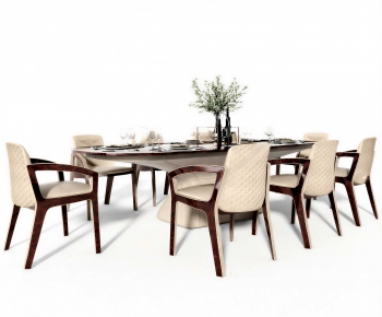 Modern Dining Table And Chairs-ID:685255051
