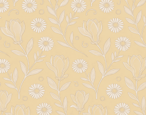 ModernAnimal And Plant Pattern Wallpaper