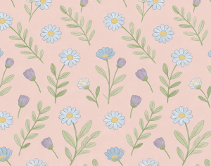 ModernAnimal And Plant Pattern Wallpaper