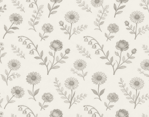 ModernAnimal And Plant Pattern Wallpaper
