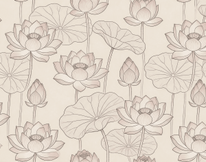 ModernAnimal And Plant Pattern Wallpaper