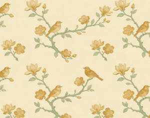 ModernAnimal And Plant Pattern Wallpaper