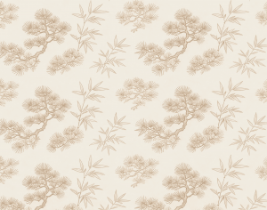ModernAnimal And Plant Pattern Wallpaper