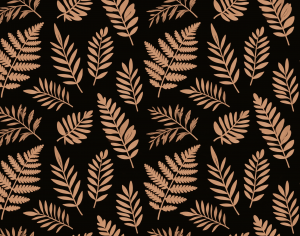 ModernAnimal And Plant Pattern Wallpaper