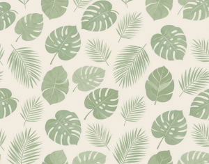 ModernAnimal And Plant Pattern Wallpaper