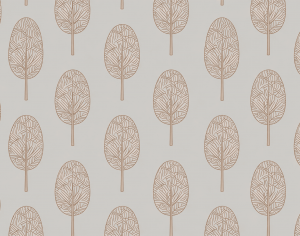 ModernAnimal And Plant Pattern Wallpaper