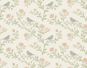 ModernAnimal And Plant Pattern Wallpaper
