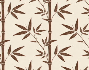 ModernAnimal And Plant Pattern Wallpaper
