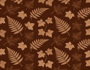 ModernAnimal And Plant Pattern Wallpaper