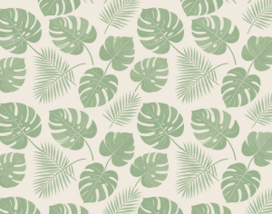 ModernAnimal And Plant Pattern Wallpaper