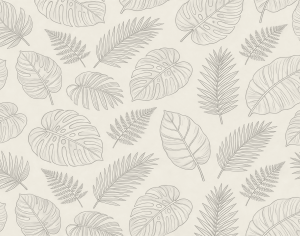 ModernAnimal And Plant Pattern Wallpaper