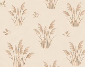 ModernAnimal And Plant Pattern Wallpaper