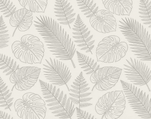 ModernAnimal And Plant Pattern Wallpaper