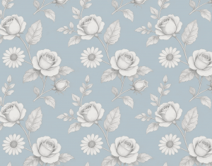 ModernAnimal And Plant Pattern Wallpaper
