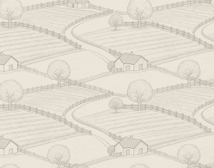 ModernAnimal And Plant Pattern Wallpaper