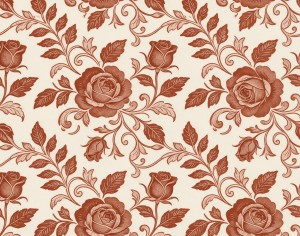 ModernAnimal And Plant Pattern Wallpaper