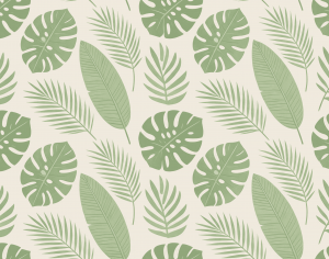 ModernAnimal And Plant Pattern Wallpaper