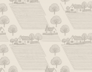 ModernAnimal And Plant Pattern Wallpaper