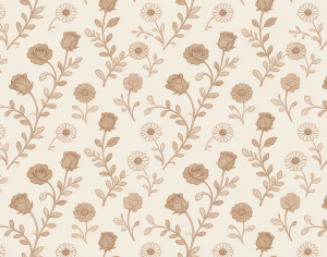 ModernAnimal And Plant Pattern Wallpaper
