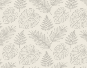 ModernAnimal And Plant Pattern Wallpaper