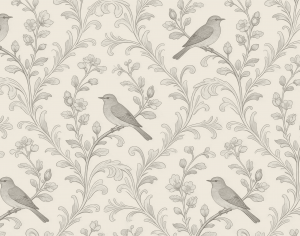 ModernAnimal And Plant Pattern Wallpaper
