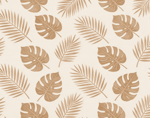 ModernAnimal And Plant Pattern Wallpaper