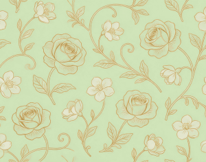 ModernAnimal And Plant Pattern Wallpaper