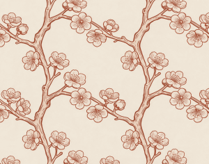 ModernAnimal And Plant Pattern Wallpaper