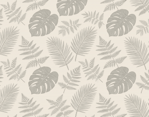 ModernAnimal And Plant Pattern Wallpaper