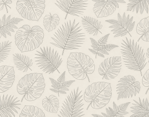 ModernAnimal And Plant Pattern Wallpaper