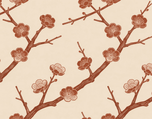 ModernAnimal And Plant Pattern Wallpaper