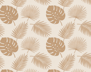 ModernAnimal And Plant Pattern Wallpaper