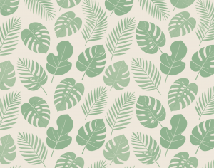 ModernAnimal And Plant Pattern Wallpaper