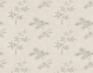 ModernAnimal And Plant Pattern Wallpaper