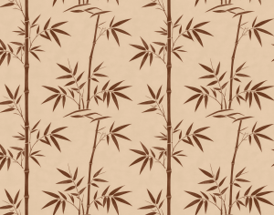 ModernAnimal And Plant Pattern Wallpaper