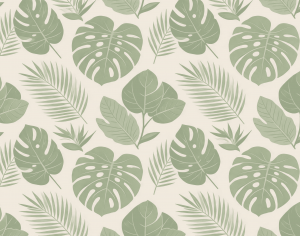 ModernAnimal And Plant Pattern Wallpaper