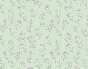 ModernAnimal And Plant Pattern Wallpaper